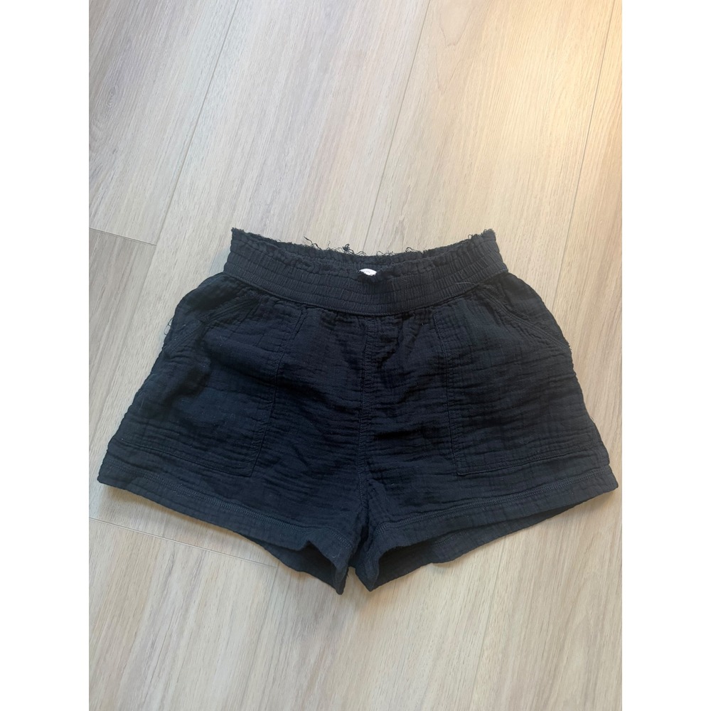 M Jeans by Maurices Black High Rise Denim Shorts Size 6